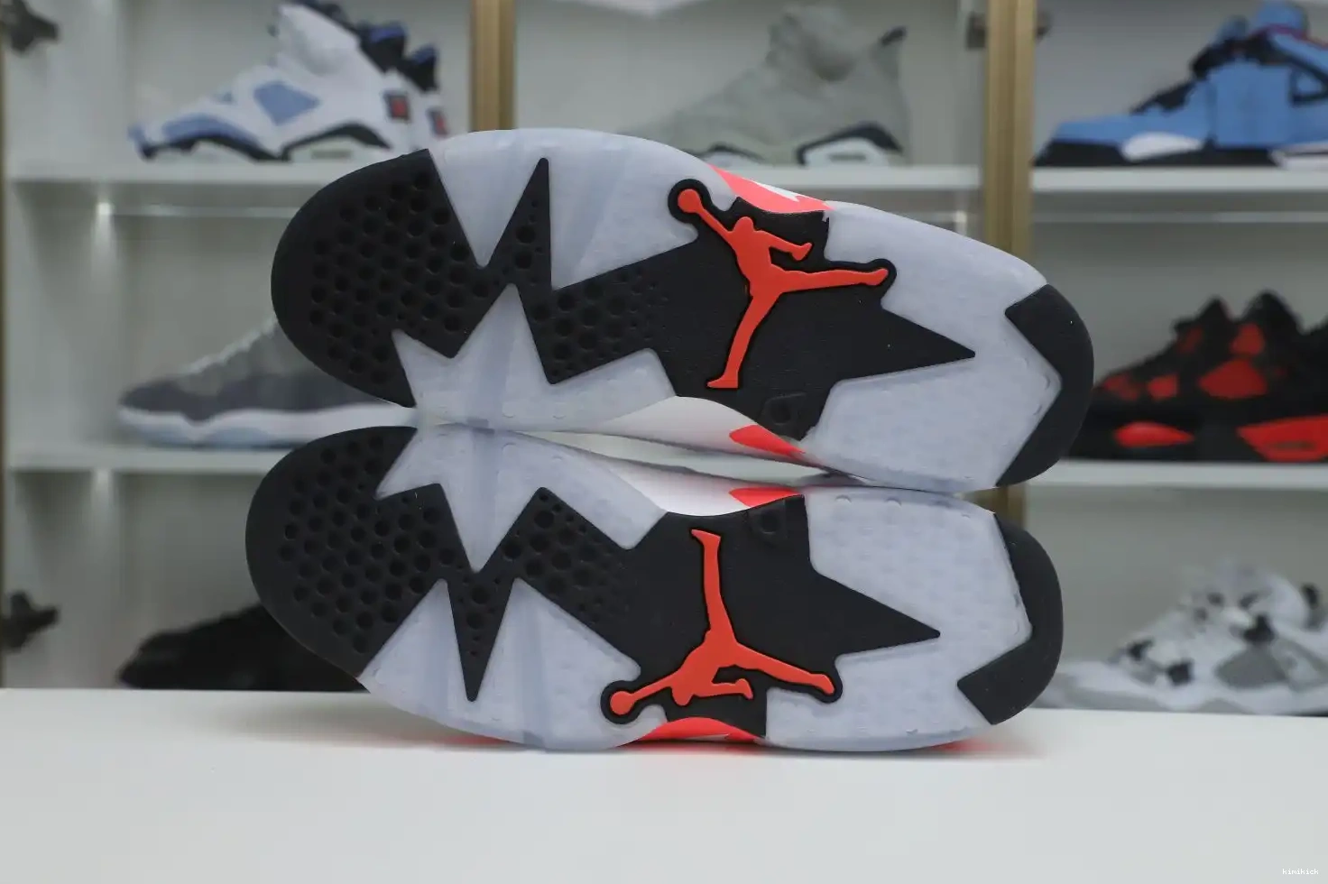 Jordan Retroinfrared Air White Kimikick 6 0527